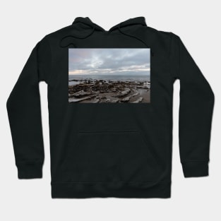 Scenic Paradise Cove vista at sunset, Malibu Hoodie